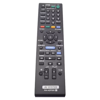 Remote Control For Sony HBD-E2100 DBD-E3100 SS-CTB121 BDV-E2100 • $23.09