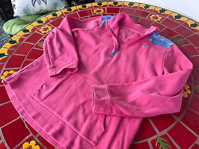 GIRL’S VINEYARD VINES SHEP SHIRT - SIZE 14 - Some Blue Ran Into Arm - See Photo • $6