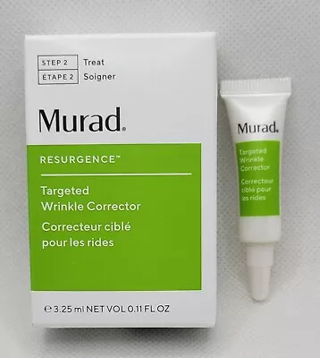 Murad Resurgence Targeted Wrinkle Corrector 3.25ml 0.11 Oz Travel Size NIB Fresh • $12.50