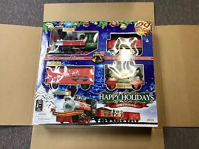 Happy Holidays Express 29 Piece Christmas Train Set • $102.32