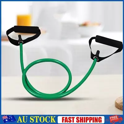 Resistance Bands With Handles Elastic Exercise Bands Exercise Cord (Green 20LB) • $9.09
