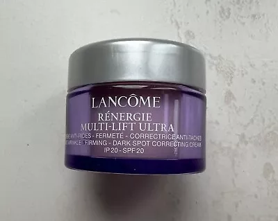 Lancome Renergie Multi-Lift Ultra Face Cream Anti-ageing 15ml Travel Size NEW • £4.50