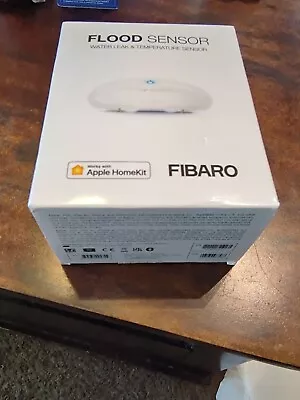 Fibaro FGBHFS-101 Flood Water & Temperature Sensor Homekit- FGBHFS-001 • $34