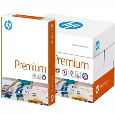 Hp Premium A4 Copier Office School Home Printer Paper 100 Gsm 1 2 3 4 5 Reams • £37.99