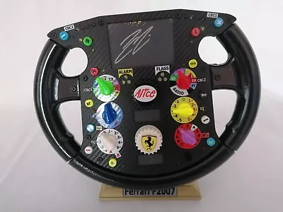 Signed Kimi Raikkonen_FULL SIZE Replica F2007_F1 Steering Wheel • $746.01