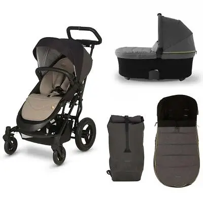 Micralite SmartFold Travel System And CarryCot – Carbon • £359.99