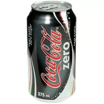 COCA COLA NO SUGAR 375ml Cans 24pk • $46