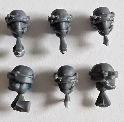 Wargames Atlantic Colonial Marines Ooh Rah Closed Helmet Heads X6 Imperial Guard • $0.99