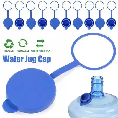 3-5 Gallon Water Jug Reusable Cap Non-Spill Water Bottle Caps Replacement Lot • $8.59