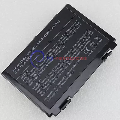 Laptop Battery For ASUS K50IJ K70IC K70IJ K70IO X5J K50AB-X2A X65 A32-F52 6Cell • $20.14