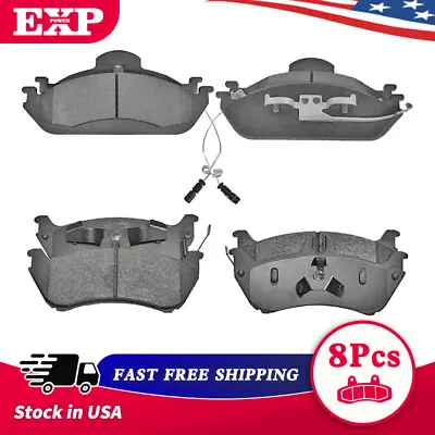 Front & Rear Brake Pads Ceramic For Mercedes Benz ML320 ML350 ML430 • $45.22