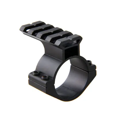 1 Inch Scope Adapter Ring/Mount With Picatinny/Weaver Top Rail For Backup Sight- • $17.69