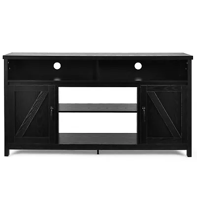 59  TV Stand Media Center Console Cabinet W/ Barn Door For TV's 65  • $229.99