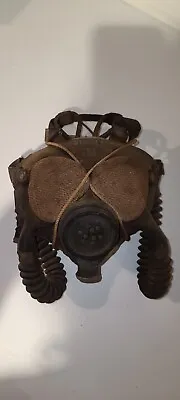 Gas Mask USN Navy US WW2 Military Uniform Goggles Vintage Antique • $90