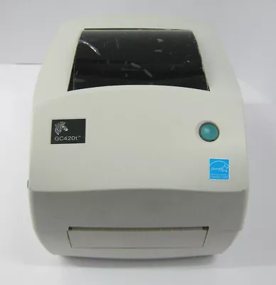 USED Zebra GC420T Direct Thermal Barcode Label Printer 100mm USB/SER/PAR #892T • $299.99