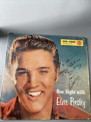 Elvis Presley Signed German EP Cover • $1243.35