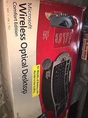 Microsoft Wireless Optical Desktop 5000 • $70