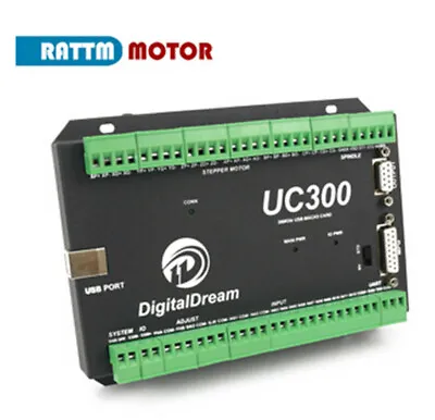 4 Axis Motion Control Card CNC Controller USB Mach3 UC300 For Milling Machine UK • £108
