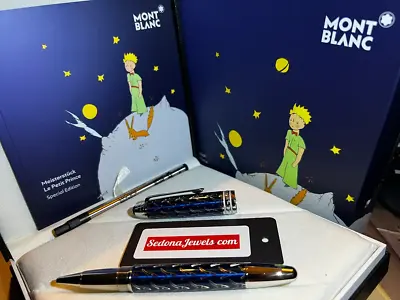 Montblanc Meisterstuck Le Petit Prince Solitaire LeGrand Rollerball 118066 • $2699