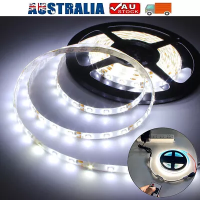 5M 3528 300 LED SMD LED Strip Lights Waterproof AU Power Supply Cool Warm White • $9.59