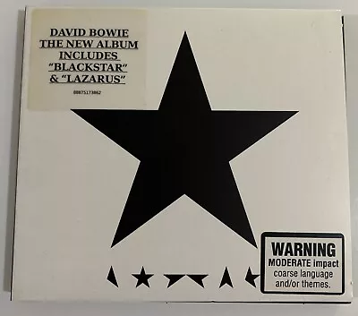 David Bowie - Blackstar Digipak CD - VGC • $12