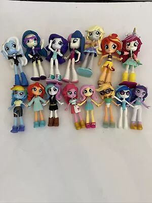 My Little Pony Equestria Girls Mini Dolls Lot Of 15 Doll Figures 2015-2016 • $80.49