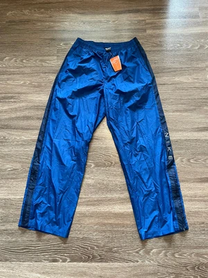 $24.88 • Buy Nike Track Pants Mens Extra Large Jogger Windbreaker Ankle Zip Blue