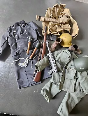 1/6th Scale Dragon Actionman Figures Accessories WW2. • £11.11