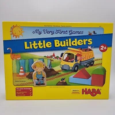 HABA Little Builders Educational Toddler Kids Game Board Made In Germany • $17.44