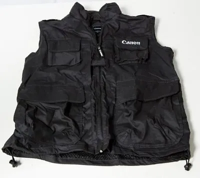 Canon Vest Size L/M Fit 5D Mark III II 7D NEW Kit USA Jacket Photography NEW • $49.99