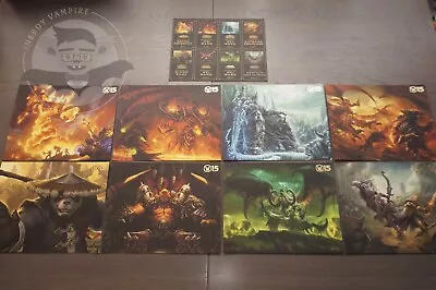 World Of Warcraft 15th Anniversary Collector's Edition | Fine Art Print Set ONLY • $24.99