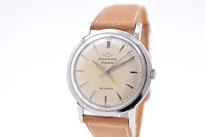 MOVADO Kingmatic Vintage Automatic Watch Tropical Dial (SO1285) • $695