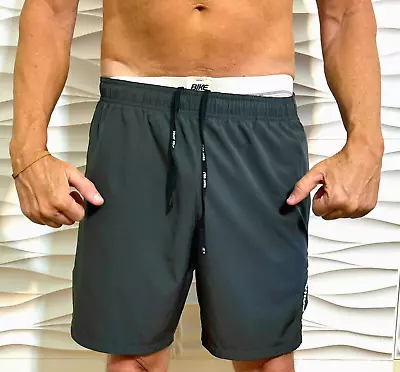 Mens - SQUATWOLF Shorts - XL -TRUE ATHLETIC FIT - POCKETS - GRAY - Workout Gear • $6.99