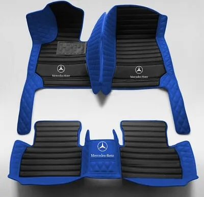 For Mercedes Benz Car Floor Mats Waterproof Luxury Custom Carpets Mats All Model • $99.79