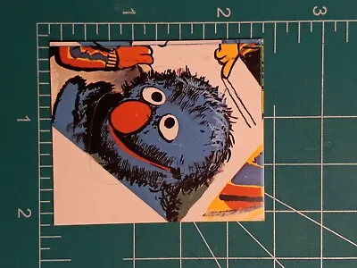 1978 SESAME STREET STICKER CARD  GROVER Henson Muppets ITALY #44 • $20.60