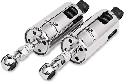 Progressive Chrome 422 Series Heavy Duty Shocks 89-99 Harley Softail FLSTN FLSTF • $517.45