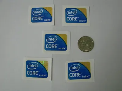 5pcs Genuine Original Intel Core I7 Blue Sticker Label Badge Logo • $7.99