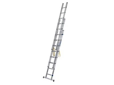 Zarges 44838 Skymaster DX 3 X 8 Rung 3 Part Combination D Rung Ladder • £344.95