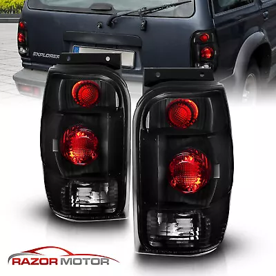 1998-2001 For Ford EXPLORER MOUNTAINEER ALTEZZA Style Tail Lights Black Smoke • $56.52