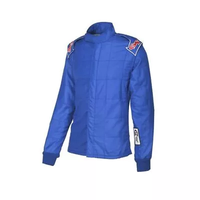 G-Force 35452MEDBU Race Driving Jacket G-Limit SFI 3.2A/5 Blue Medium NEW • $339