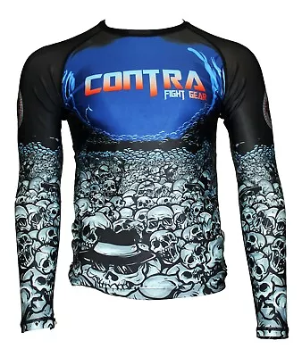 Long Sleeve Skulls Rashgaurd • $28