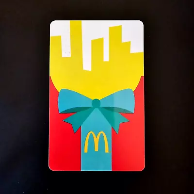 McDonalds French Fries #6114 2015 NEW COLLECTIBLE GIFT CARD $0 • $3.20