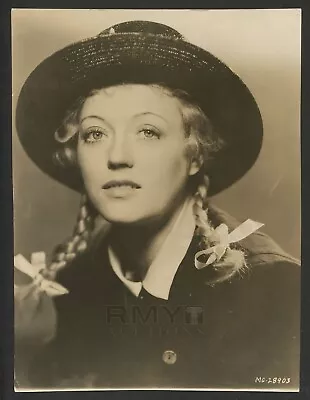 1933 Marion Davies  Early Blonde Bombshell  Incredible Vintage Studio Photo • $79.95