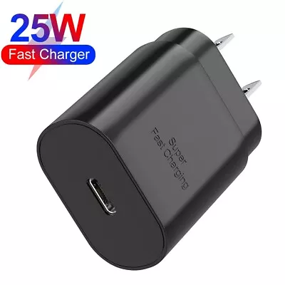 PD 25W Type C USB-C Super Fast Charging Wall Charger Adapter For IPhone Samsung • $3.98