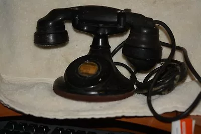 Telephone. Western Electric 102 Desk Telephone Type  E-1 Handset • $123