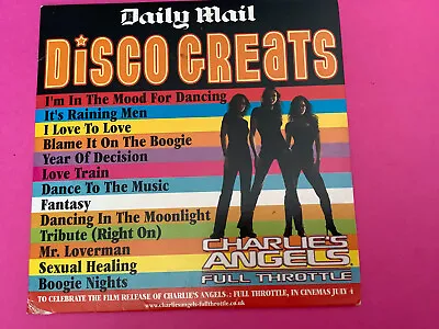 Disco Greats  — Daily Mail Promo CD Album (20 Tracks See Scan 2) • £1.20