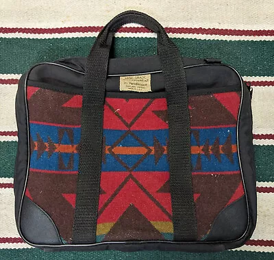 VTG Pendleton High Grade Westernwear Wool Aztec Messanger Bag Made In USA • $65