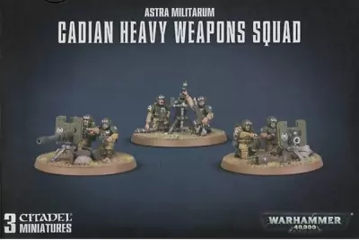 Astra Militarum Cadian Heavy Weapons Squad 47-19 Warhammer 40K • £25