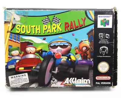 South Park Rally [BOX ONLY] - Nintendo 64 (N64) [PAL] • $89.96