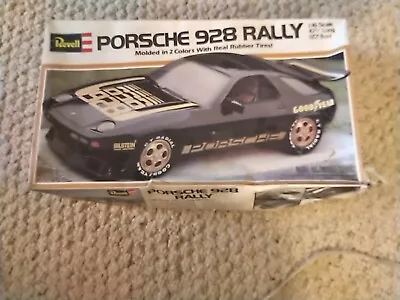 1980 1/16 Revell Monogram Porsche 928 Rally Sport Car Plastic Model Kit 7483  • $66